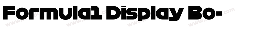 Formula1 Display Bo字体转换 Formula1 Display Bo字体转换